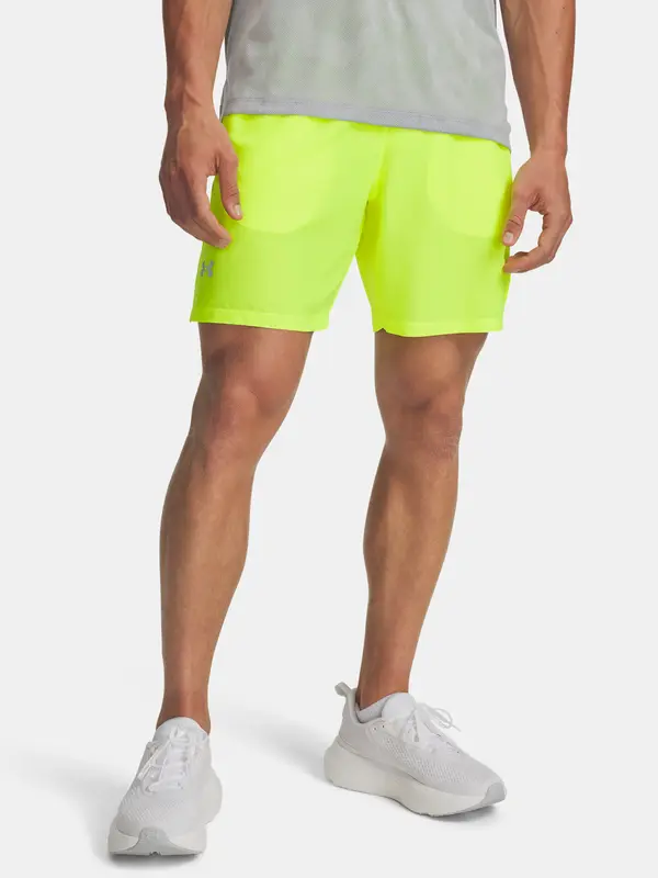 Under Armour Men's shorts Under Armour UA LAUNCH 7'' SHORTS-YLW - Men's
