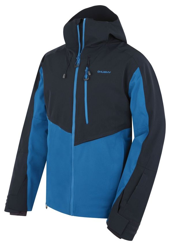 HUSKY Men's ski jacket HUSKY Mistral M black blue/blue