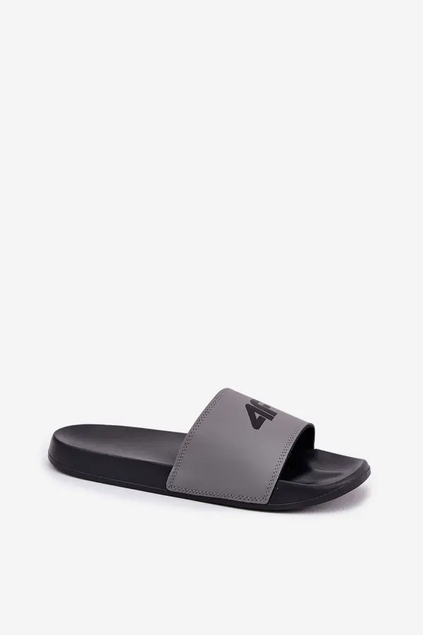 4F Men's Slippers 4F 4FRMM00FSLIM011-25S Gray