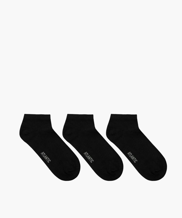 Atlantic Men's socks 3Pack - black