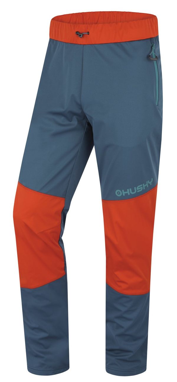 HUSKY Men's softshell pants HUSKY Kala M grey/mint