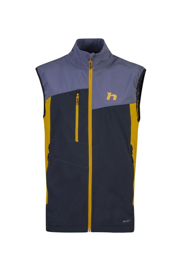 HANNAH Men's softshell vest Hannah CARSTEN VEST india ink/golden palm