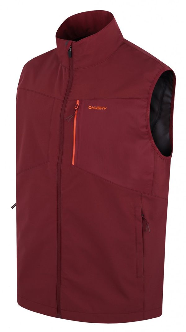 HUSKY Men's softshell vest HUSKY Salien M bordo