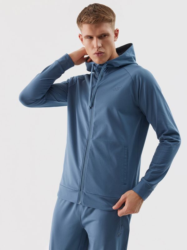 4F Men's Sports Sweatshirt 4F - Blue