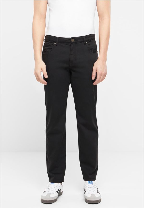 Urban Classics Men's Stretch Twill 5 Pocket black trousers