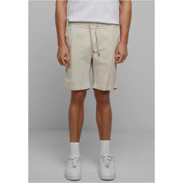 Urban Classics Men's Stretch Twill Shorts - Beige