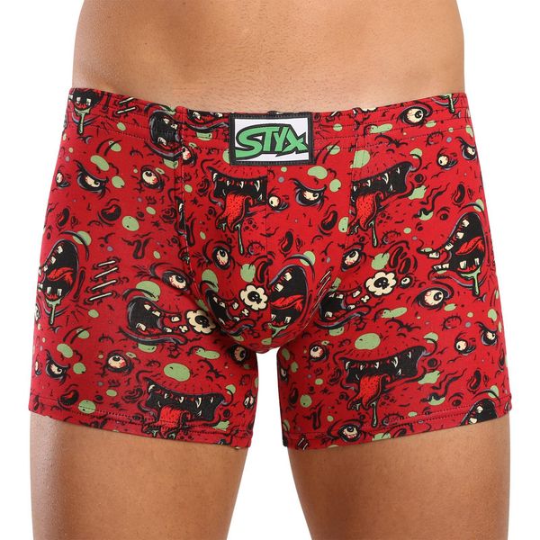 STYX Men's Styx Long Art Classic Zombie Rubber Boxers