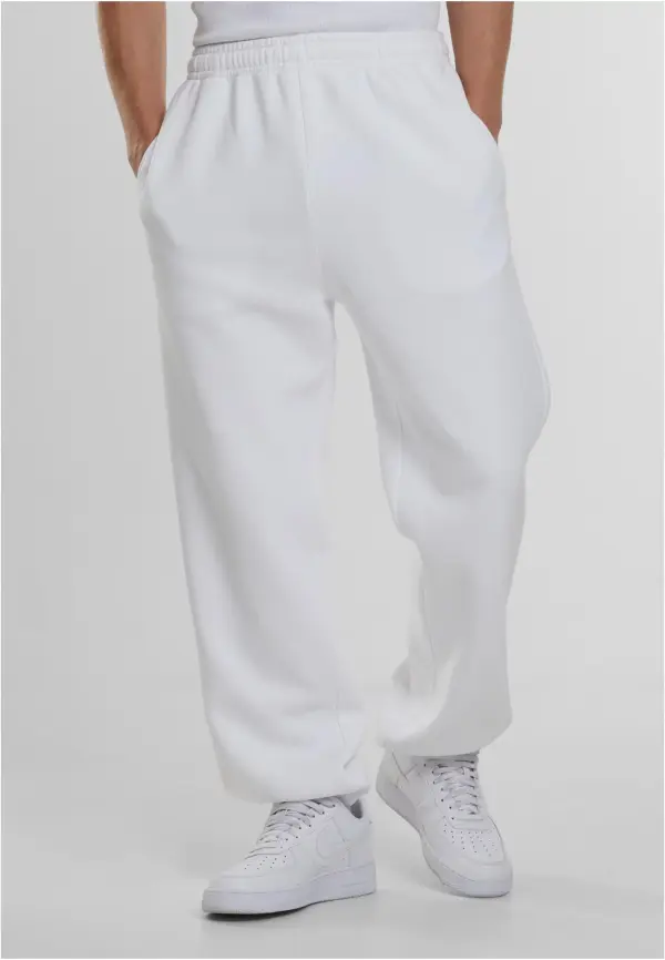 Urban Classics Men's sweatpants Fluffy white