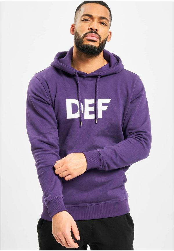 DEF Men's sweatshirt DEF Til Death Hoody purple