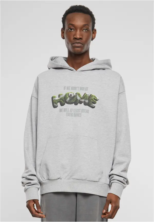 Mister Tee Men's sweatshirt Home Ultraheavy Oversize Hoodie gray
