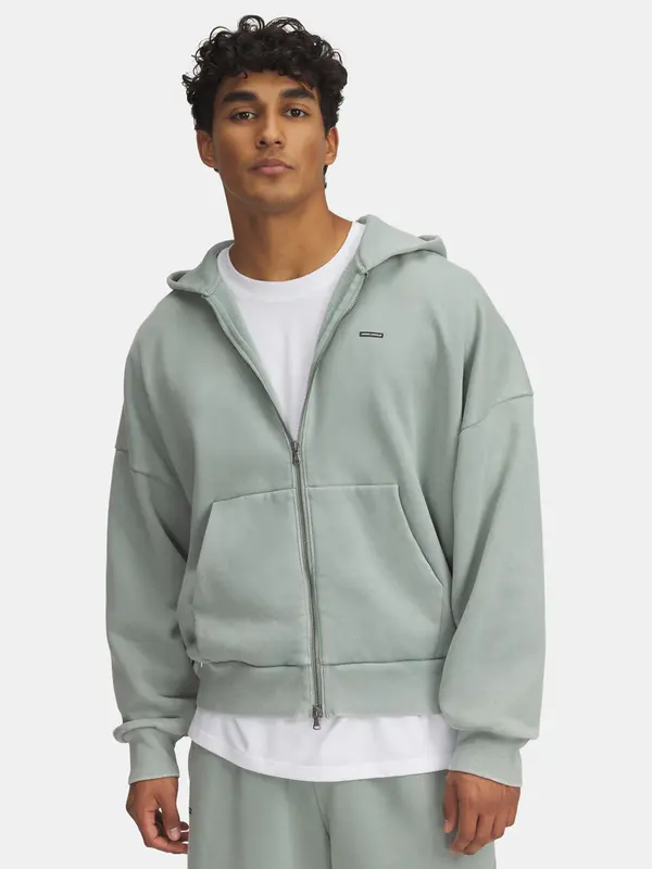Under Armour Men's sweatshirt Under Armour Icon HWT Fleece Wash FZ - Men's