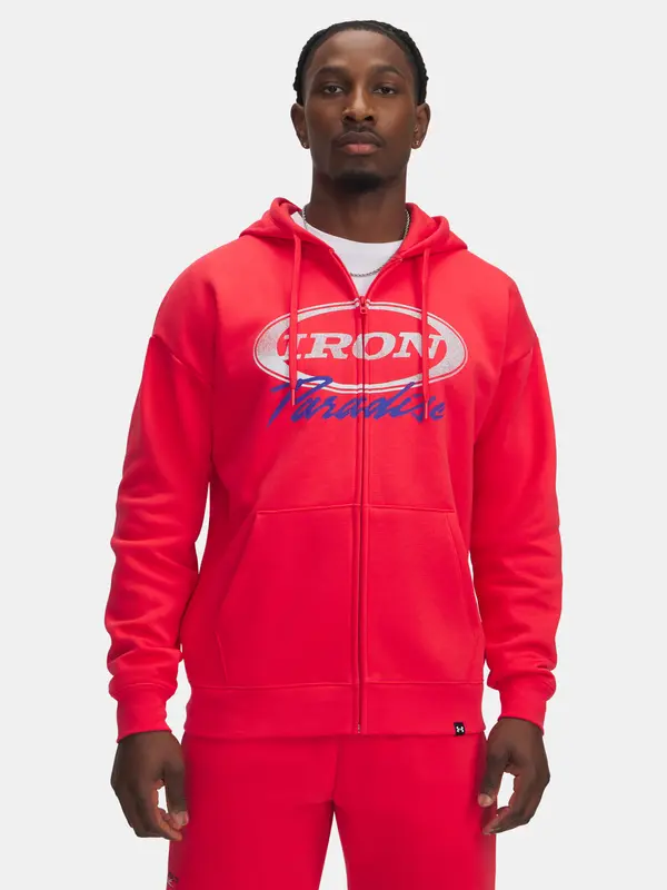 Under Armour Men's sweatshirt Under Armour Pjt Rock Icon Fleece FZ - Men's