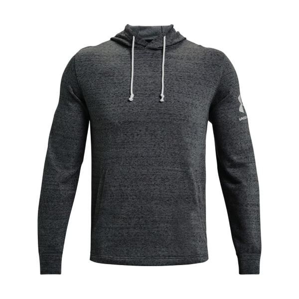 Under Armour Men's sweatshirt Under Armour RIVAL TERRY HOODIE-GRY XXL