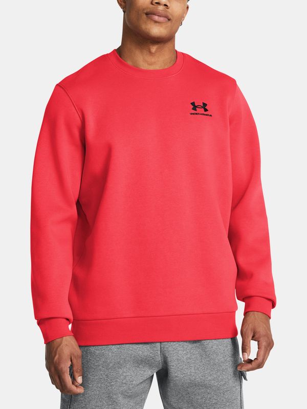 Under Armour Men's sweatshirt Under Armour UA Icon Fleece Crew-RED - Men's