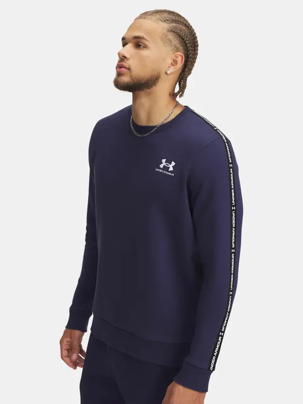 Under Armour Men's sweatshirt Under Armour UA Icon Fleece Crew Taping - Men's
