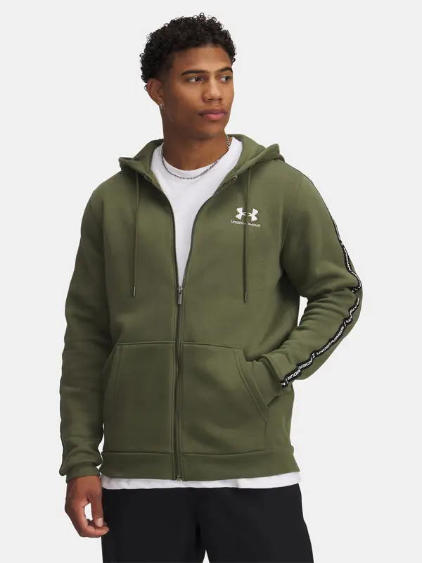 Under Armour Men's sweatshirt Under Armour UA Icon Fleece FZ Taping - Men's