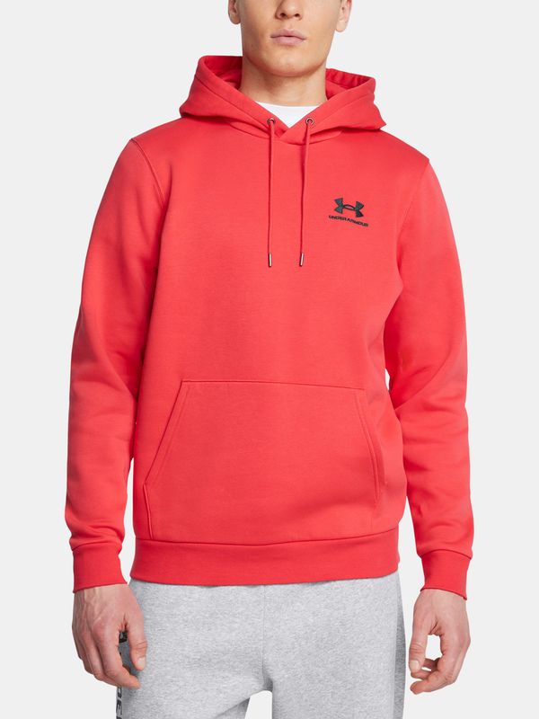 Under Armour Men's sweatshirt Under Armour UA Icon Fleece Hoodie-RED - Men's