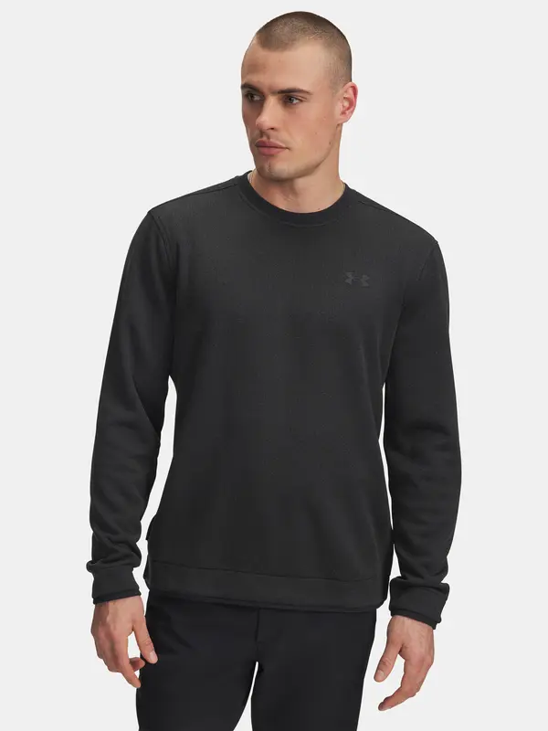 Under Armour Men's sweatshirt Under Armour UA M Sweater Fleece Crew-BLK - Men's