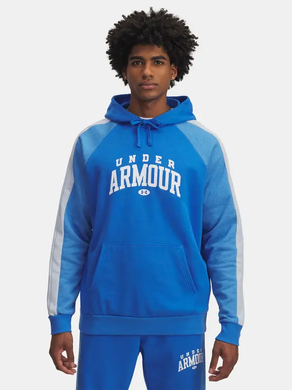Under Armour Men's sweatshirt Under Armour UA Rival Flc CB Hood-BLU - Men's