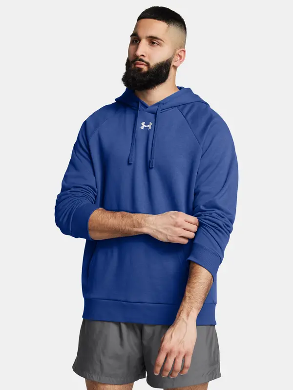 Under Armour Men's sweatshirt Under Armour UA Rival Fleece Hoodie-BLU - Men's