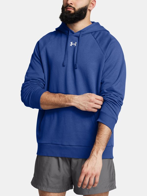 Under Armour Men's sweatshirt Under Armour UA Rival Fleece Hoodie-BLU - Men's