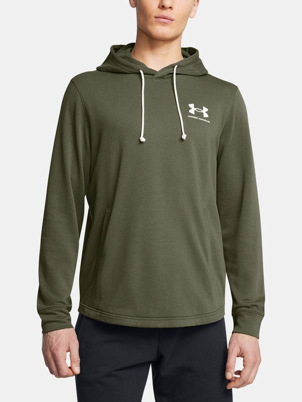 Under Armour Men's sweatshirt Under Armour UA Rival Terry LC HD-GRN - Men's