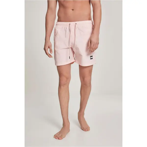 Urban Classics Men's Swimsuit Block Light Pink
