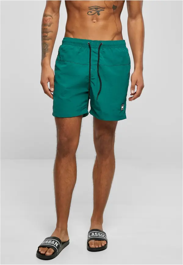 Urban Classics Men's swimwear Block green