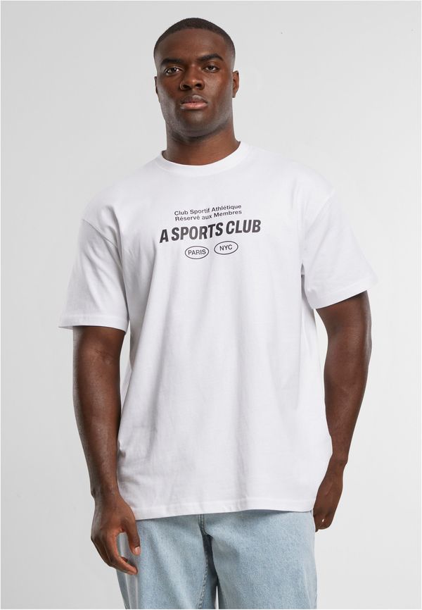 Mister Tee Men's T-shirt A Sportsclub Oversize white