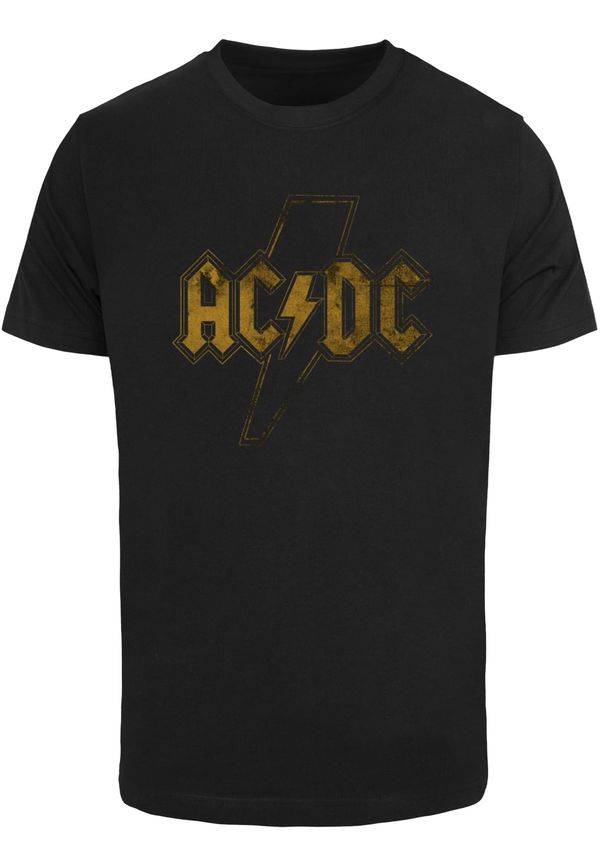 Merchcode Men's T-shirt ACDC Distress Flash black