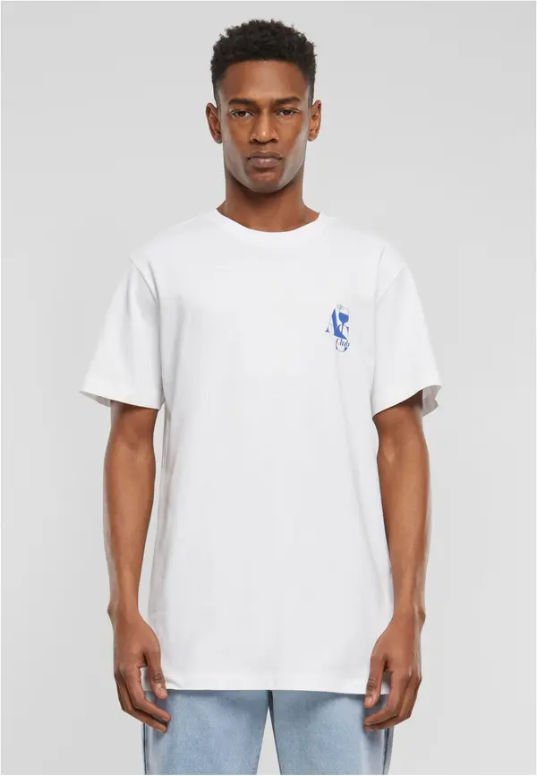 Mister Tee Men's T-shirt AS Club white