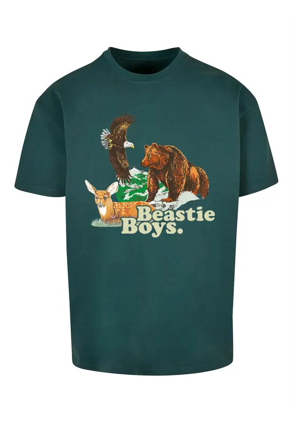 Merchcode Men's T-shirt Beastie Boys Animal green
