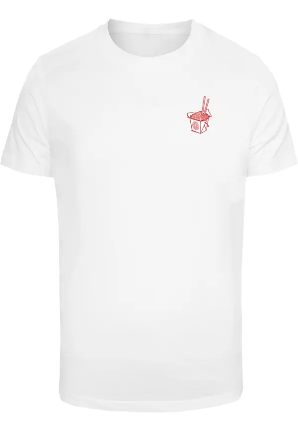 Mister Tee Men's T-shirt Best Noodles white