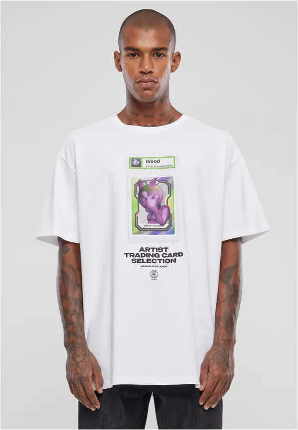 Mister Tee Men's T-shirt Blend Oversize White