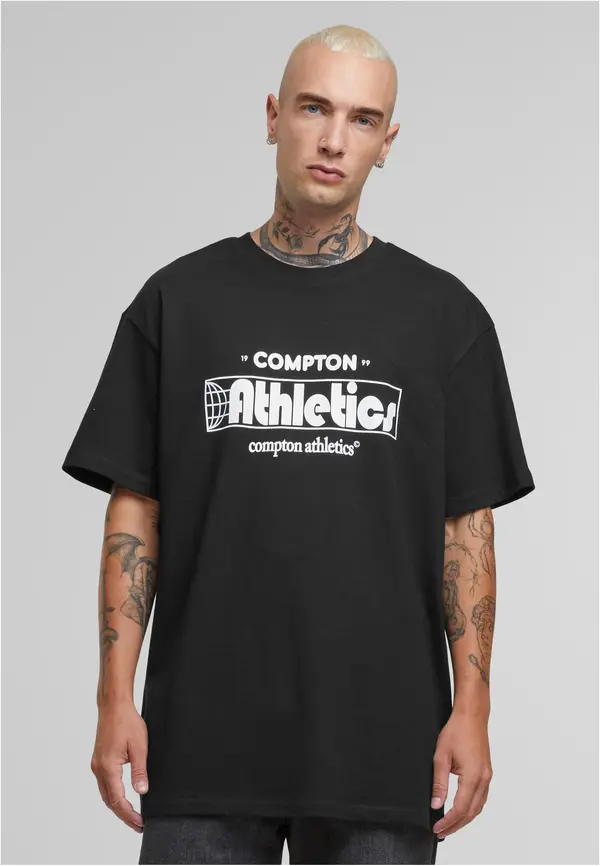 Mister Tee Men's T-shirt Compton Athletic Club Oversize black