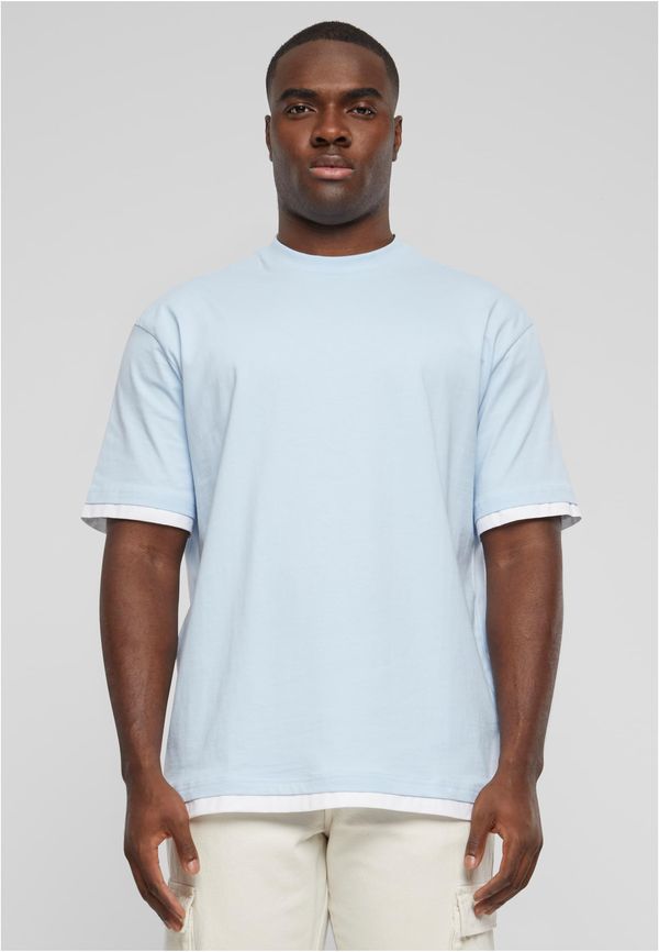 DEF Men's T-shirt DEF Visible Layer - light blue/white