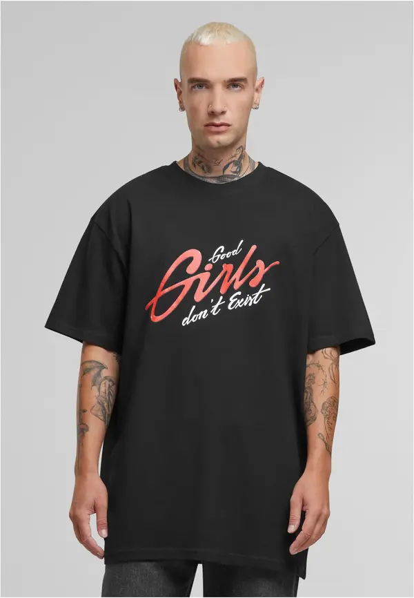 Mister Tee Men's T-shirt Good Girls Oversize black