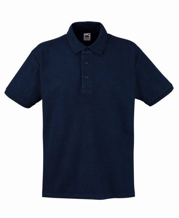 Fruit of the Loom Men's T-shirt Heavyweight Polo 630000 100% Cotton 230g/240g