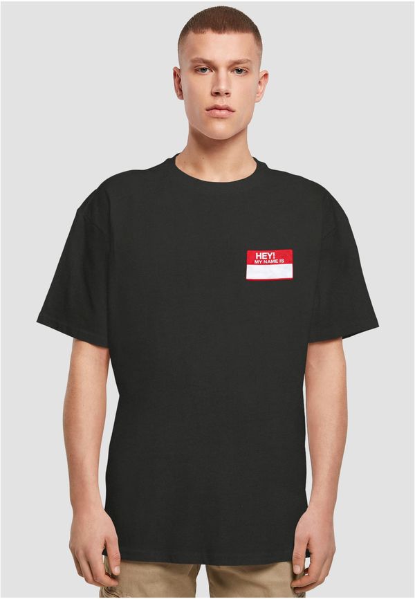 Mister Tee Men's T-shirt Hey! My Name Is Black