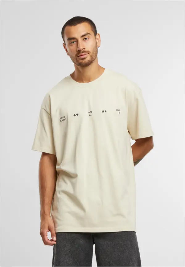 Mister Tee Men's T-Shirt Highrollers Oversize Sand