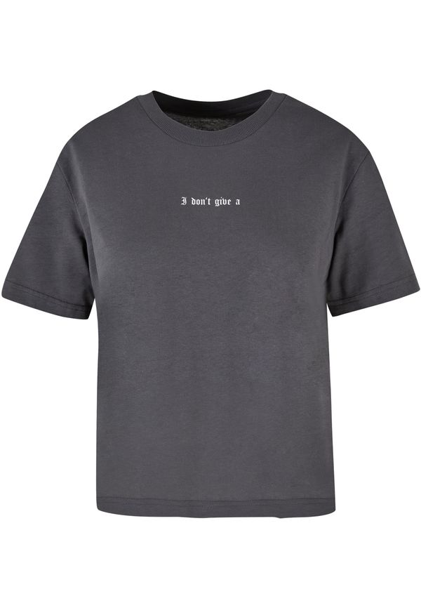 Miss Tee Men's T-shirt I Donť Give A - grey