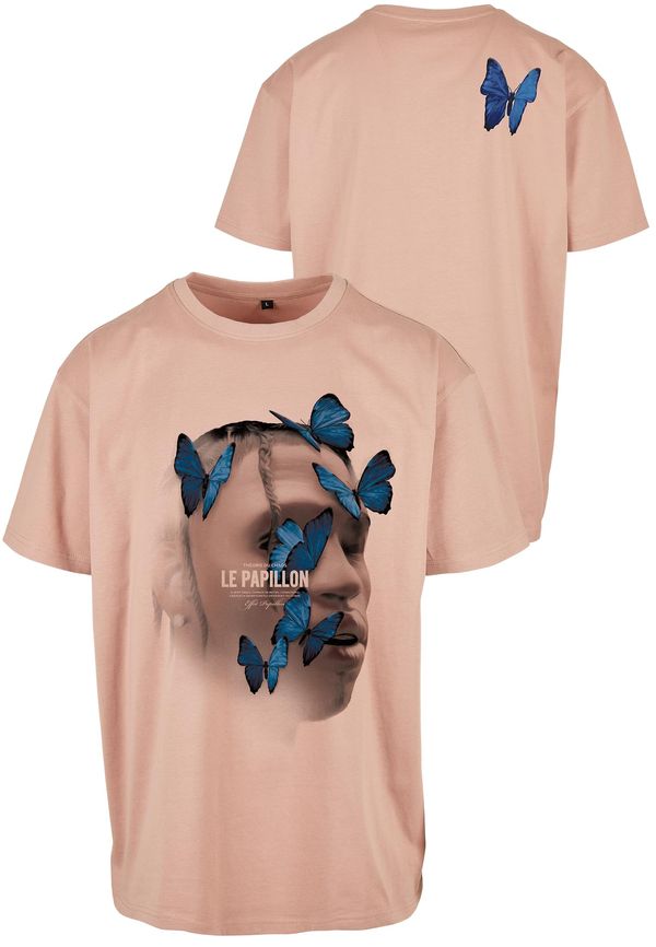 Mister Tee Men's T-shirt Le Papillon Oversize Tee - amber