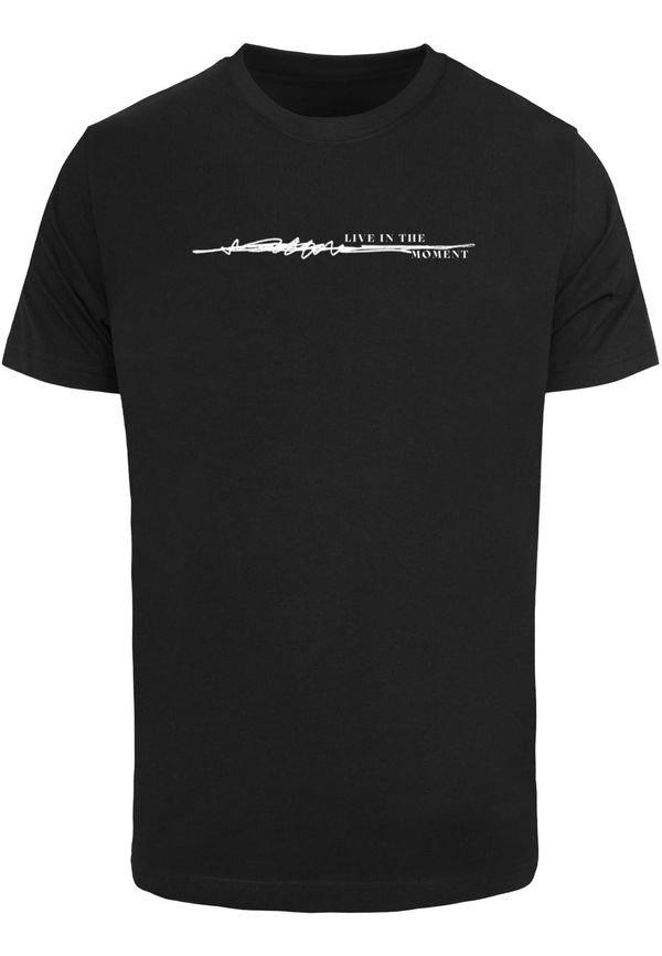 Mister Tee Men's T-shirt Live In The Moment black