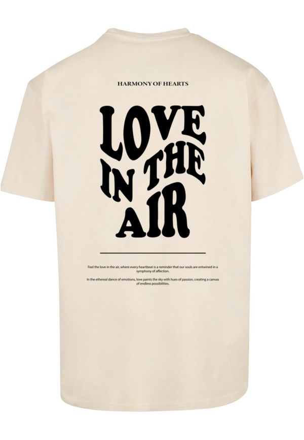 Merchcode Men's T-shirt Love In The Air beige