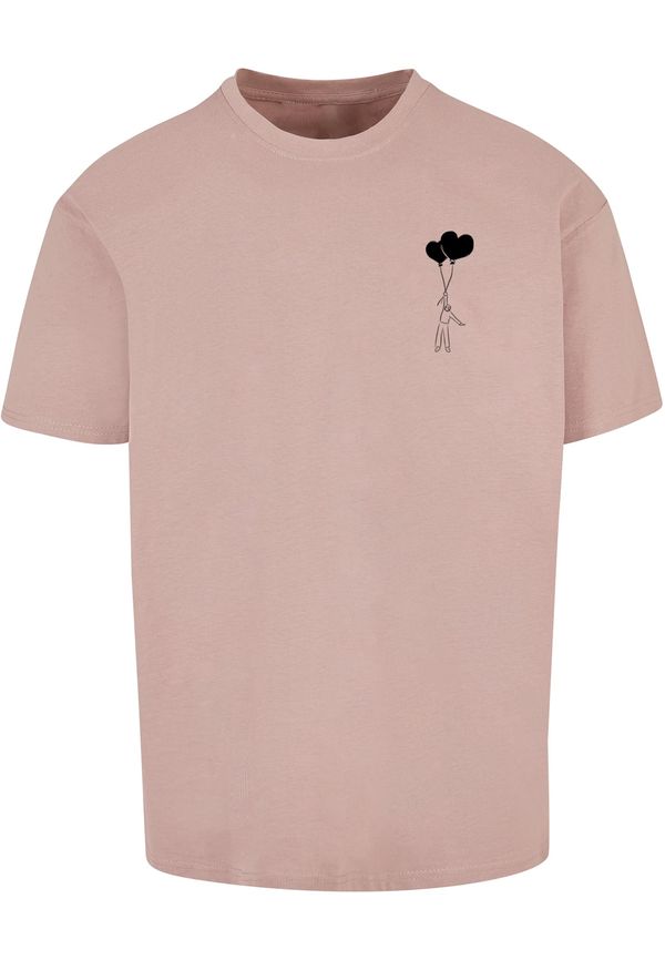 Merchcode Men's T-shirt Love In The Air pink