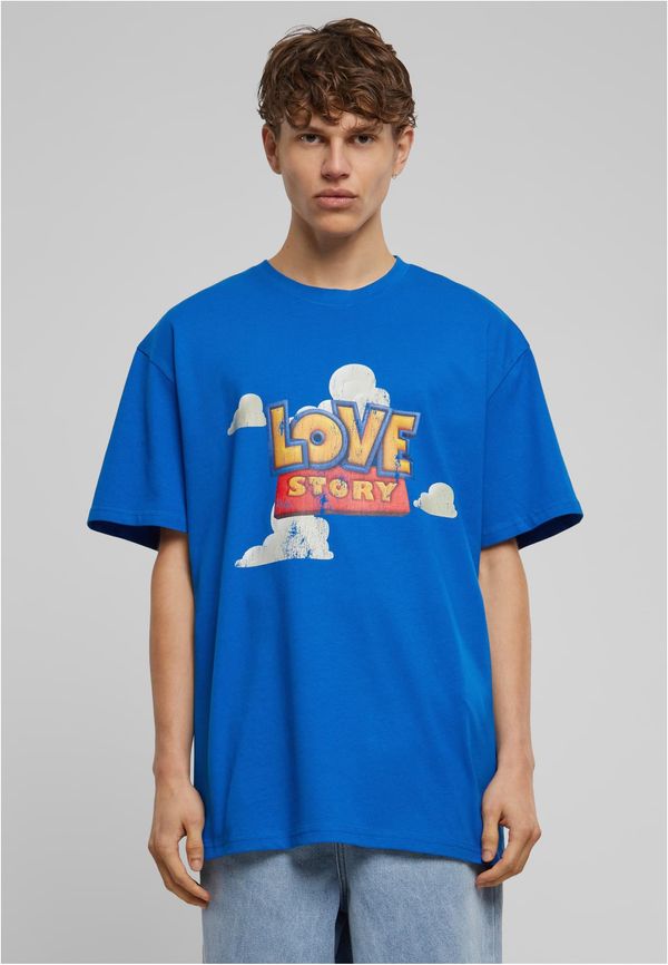 Mister Tee Men's T-shirt Love Story blue
