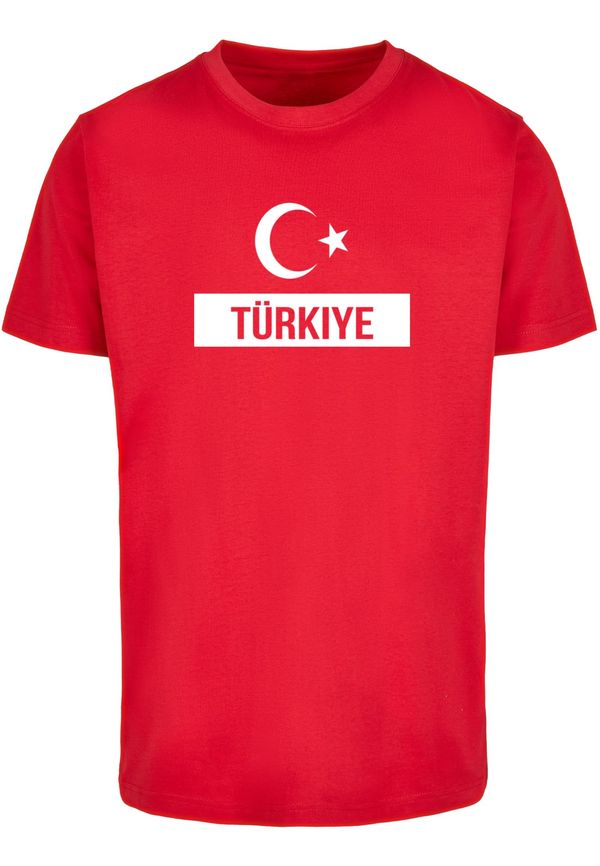 Merchcode Men's T-shirt Merchcode Football - Turkey 2 red