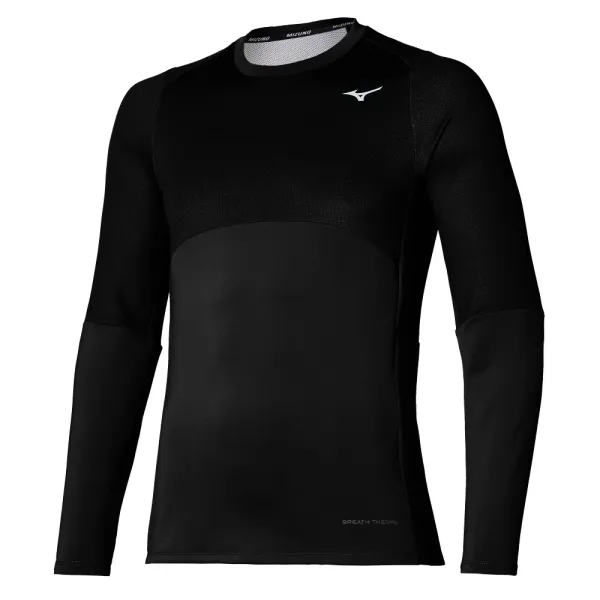 Mizuno Men's T-shirt Mizuno Heat Charge BT L/S/Black