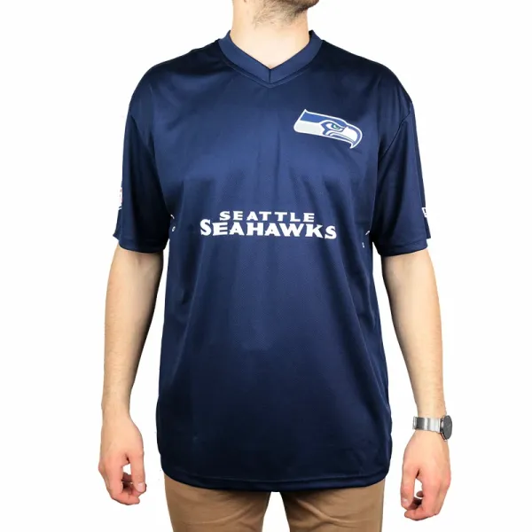 New Era Men's T-Shirt New Era Wordmark Oversized NFL Seattle Seahawks, S