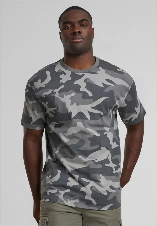 Urban Classics Men's T-shirt Oversized Simple Camo - camouflage